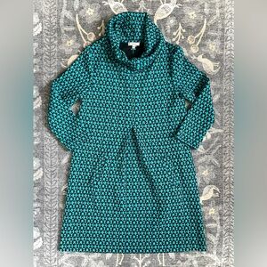 Tyler Boe Teal Long Sleeve Dress